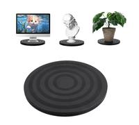 Plaque Tournant Rotatif de 20 cm, 360° Support Pivotant Plateau Tournante avec Roulements à Billes en Acier, Mini Plaque Tourne Rotatif pour TV Conférencier Plantes à Bonsaï Artisanat