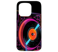 Plaque tournante pour Disc-Jockey Steamwave Disc Jockey Coque pour iPhone 15 Pro