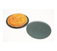 Plaque tourtière ronde ""EXAL"" professionnelle à 300 mm de diamètre G