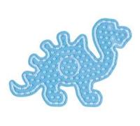 Plaque transp. Dinosaure - pour grosses perles Ø10 mm (MAXI) Non Communiqué G