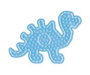 Plaque transp. Dinosaure - pour grosses perles Ø10 mm (MAXI) Non Communiqué G