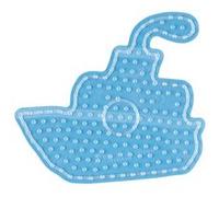 Plaque transparente Bateau - pour grosses perles Ø10 mm (MAXI) Non Communiqué G