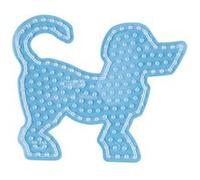 Plaque transparente Chien - pour grosses perles Ø10 mm (MAXI) Non Communiqué G
