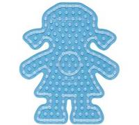 Plaque transparente Fille - pour grosses perles Ø10 mm (MAXI) Non Communiqué G