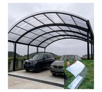 Plaque Transparente Toiture, Panneaux Lumière du Jour Pc Plaque Polycarbonate Serre pour Jardin, Panneaux Remplacement Toiture Terrasses(1x3m/3.28x9.84ft)