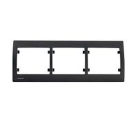 Plaque Triple Horizontale Anthracite Delta IRIS