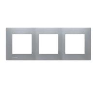 Plaque Triple Silver Siemens DELTA VIVA