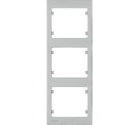 Plaque triple verticale Silver Delta IRIS SIEMENS