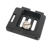 Plaque universelle à dégagement rapide en aluminium pour têtes sphériques - Adaptateur de montage pour caméra d'action et photographie