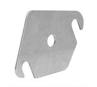 Plaque Vanne Egr,Egr Blanking Gasket,Plaque Vanne Egr 1.6 Hdi,Joint De Plaque De Blo'Obturation Egr En Acier Iydable Joint D'menon En D'acement De Vanne Egr Adapté Pour Fiesta 1.4 1.6 (Avec Trou)