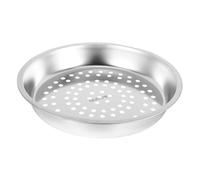 Plaque Vapeur en Acier Inoxydable, Panier Profond Renforcé pour Wok | Petit Grillage Perforé, Cuisson Homogène à Vapeur, Usage Maison, pour Raviolis et Feuilles de Riz