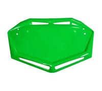 Plaque Vert Support Velo Bmx Trial Aero Design Plastique Competition Vtt Motocross Mx Multicolore