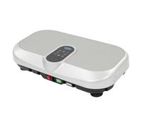 Plaque vibrante 120 vitesses Fonction chauffage Bluetooth 150 kg | Appareil vibrant avec haut-parleur Bluetooth, 2 cordes de traction, minuterie 1 à 20 minutes, équipement de fitness pour