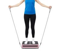Plaque vibrante 200 W pour la maison, capacité de 150 kg | Vibrations de haut et de bas pour perdre du poids, entraînement complet du corps, renforcement musculaire
