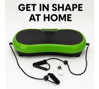 Plaque Vibrante Fitness Orbisana Shape VIP 500 200W 99 Niveaux - Avec Expander