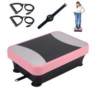 Plaque Vibrante, Plateforme Vibrante Puissante pour L'entraînement Complet du Corps, Le Renforcement Et Le Modelage Musculaires, Régulation Automatique De La Vitesse, Haut-Parleur Bluetooth Intégré