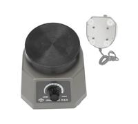 Plaque Vibrante, Vibromasseur De Laboratoire Soutien Réglage de La Vitesse pour Réduire La Vitesse des Bulles Plaque Ronde Oscillateur en Plâtre Agitateur de Plâtre pour Les Modèles Mixtes
