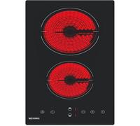 Plaque Vitrocéramique 2 Feuxs Encastrable, WEHIMO Plaque de Cuisson Vitrocéramique 3000W L30 x P51 cm