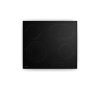 Klarstein Plaque vitrocéramique Velaire 60 cm – 4 feux, commande tactile, sécurité enfants – Noir