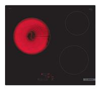 Bosch Serie 4 PKM611BB8E plaque Noir Intégré 60 cm Céramique 3 zone(s)