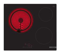 Bosch Serie 4 PKK611BB8E plaque Noir Intégré 60 cm Céramique 3 zone(s)