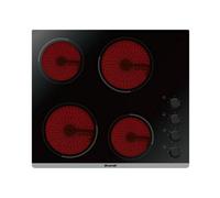 Brandt BPV6410B plaque Noir Intégré Céramique 4 zone(s)