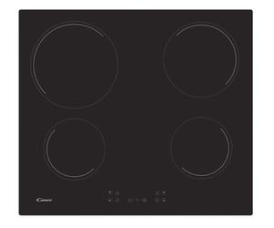 Plaque vitroceramique CH64CCB, 4 foyers, 6500 watts