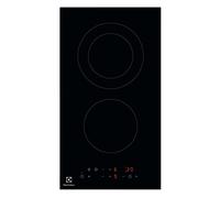 Table Vitrocéramique - ELECTROLUX - LHR3233CK - 2 plaques de cuisson - Noir - 27 cm x 49 cm