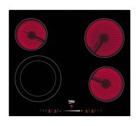 Beko HIC64502T plaque Noir Intégré 60 cm Céramique 4 zone(s)
