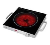 Plaque vitrocéramique Kitchen Chef KCP.PV2000 2000 W Noir et Argent Noir et Argent G