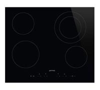 Plaque vitrocéramique noire - Smeg - Commande tactile - 4 zones vitrocéramiques Hi-Light - Double zone