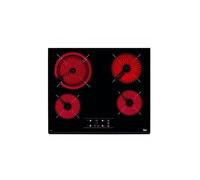 Plaque vitrocéramique TEKA 219605 6200W 60 cm Noir - Sécurité garantie - Avant-commandes