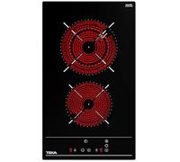 Plaque vitrocéramique - TEKA - VITRO TBC 32010 TTC BK - 2 feux - 3000 W - Fonction chronomètre