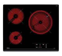 Plaque vitroceramique TZ 6315, 3 foyers, 5400 w, Touch control
