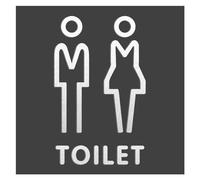 Plaque Wc Panneaux De Toilettes For Hommes Et Femmes, Signalisation De Wc, Centres Commerciaux, Immeubles De Bureaux, Plaques De Porte, Indicateur De Rappel, Panneau D'orientation(9)