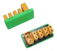 Plaquée or pour xt90 vers quad pour xt60 Power Hub pour FPV UAV Hélicoptère Courant Splitting Board Compact Design 6,75 x 2,5 cm (sans boîtier)