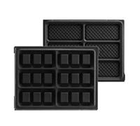 Plaques 6 mini gaufres pour tarti'gaufres lagrange 020322