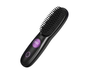 Plaques à cheveux pour femme | outil de coiffage sans fil portable rechargeable USB - Peigne thermique en céramique | Convient pour une utilisation quotidienne maison salon mariage fête de mariage