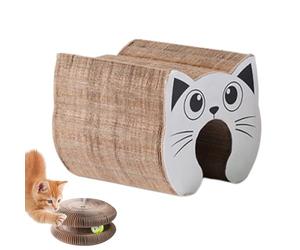 Plaques à Gratter pour Chats d'Intérieur | Pliable Magique Organe Accessoires pour Animaux | Panneau À Griffes pour Chat - pour Chaton Exercice Mental et Physique Jeu en Intérieur Soulagement Ennui