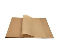 Plaques à pâtisserie non cueillies - Papier rectangulaire - Emballage alimentaire - Emballage de cuisson haute performance - Papier gras antiadhésif - Couche de tôle sûre pour griller la machine à