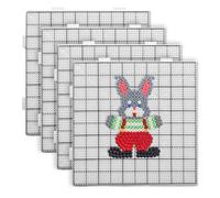 Plaques à perles à repasser | Carré réutilisable résistant à la chaleur - Pince à perles pour tapis à repasser,Pour Création Motifs Et Projets Perlage Adultes Débutants