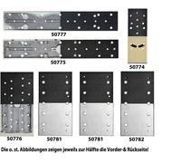 Plaques abrasives 3M Hookit, 70 mm x 198 mm, Rupes RE21AL, 8+8 aspiration x2 morceau