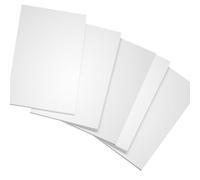 Plaques acryliques carrées transparentes, La plaque en PVC rigide est blanche et disponible plusieurs tailles, avec une épaisseur de 3 mm(100mm x 100mm)