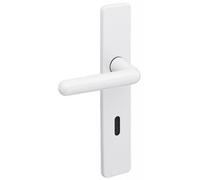 Vachette Plaques bec-de-cane pour poignées Arcolor 8800 polyamide blanc