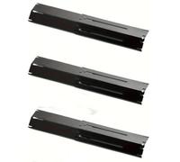 Plaques Chaleur du Barbecue | 3 Grates Grill Pack Remplacement | Bouclier Thermique à Gril réglable Service Lourd | Couvercle brûleur Barbecue | Flame Tamer pour G-as Grill, s'étend 11,7 "à 21" L