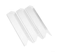 Plaques chauffantes en acier inoxydable compatibles avec les barbecues GBC1690W et GBC1705WV pour éviter l'exposition aux flammes et prolonger la durée de vie du brûleur