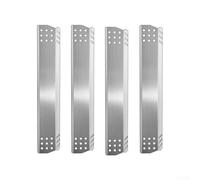 Plaques chauffantes en acier inoxydable pour Master For Forge pour 1010048, boucliers de brûleur de barbecue conçus pour protéger les brûleurs et une température de cuisson uniforme