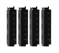 Plaques chauffantes for Barbecue en acier inoxydable, tente de protection for gril de brûleur Compatible avec Charbroil, pièces de rechange portables for Barbecue 4 pièces