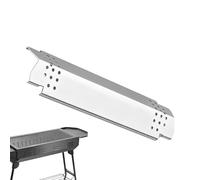 Plaques chauffantes pour barbecue, déflecteur de flamme pour barbecue, ensemble de bouclier thermique en acier inoxydable, pièces de rechange pour terrasse, jardin, camping, pique-nique, restaurant