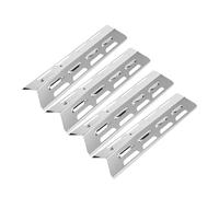 Plaques Chauffantes Pour Gril - Bouclier Thermique De Protection Contre La Flamme 4 Pièces | Remplacement Universel De Garde-flamme De Barbecue D'acier Inoxydable Pour La Cuisine Intérieure Extérieure